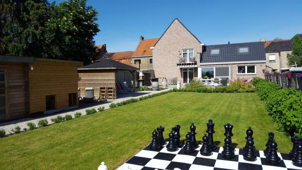 Luppolo Vakantiehuis Westhoek Alveringem 外观 照片
